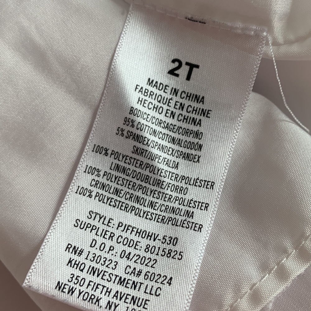 Pippa & Julie Lavender Dress 2T Tulle Bottom EUC - Picture 10 of 12
